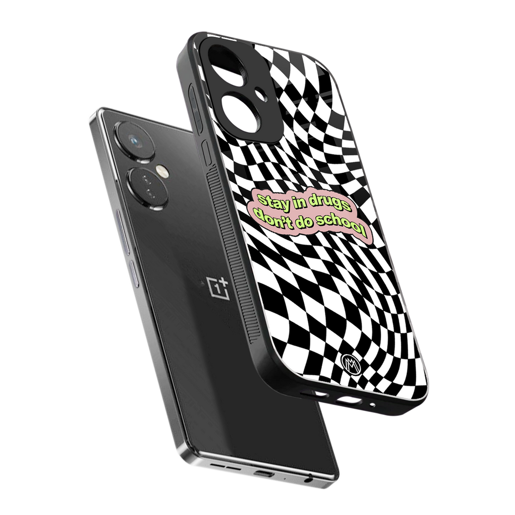 trippy high life back phone cover | glass case for oneplus nord ce 3
