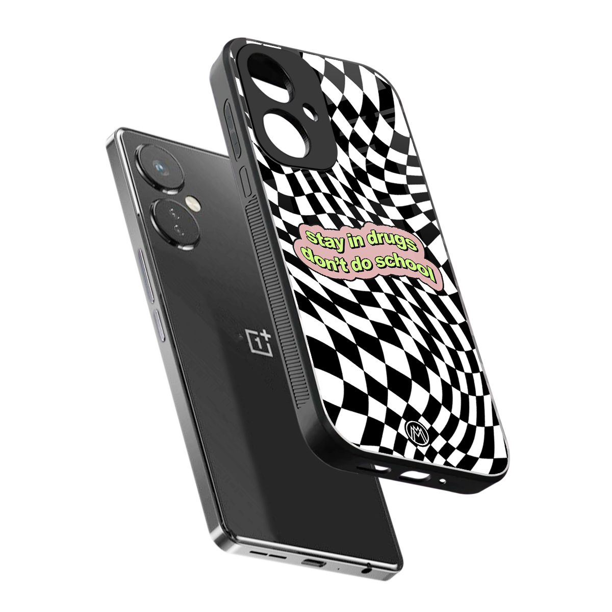 trippy high life back phone cover | glass case for oneplus nord ce 3