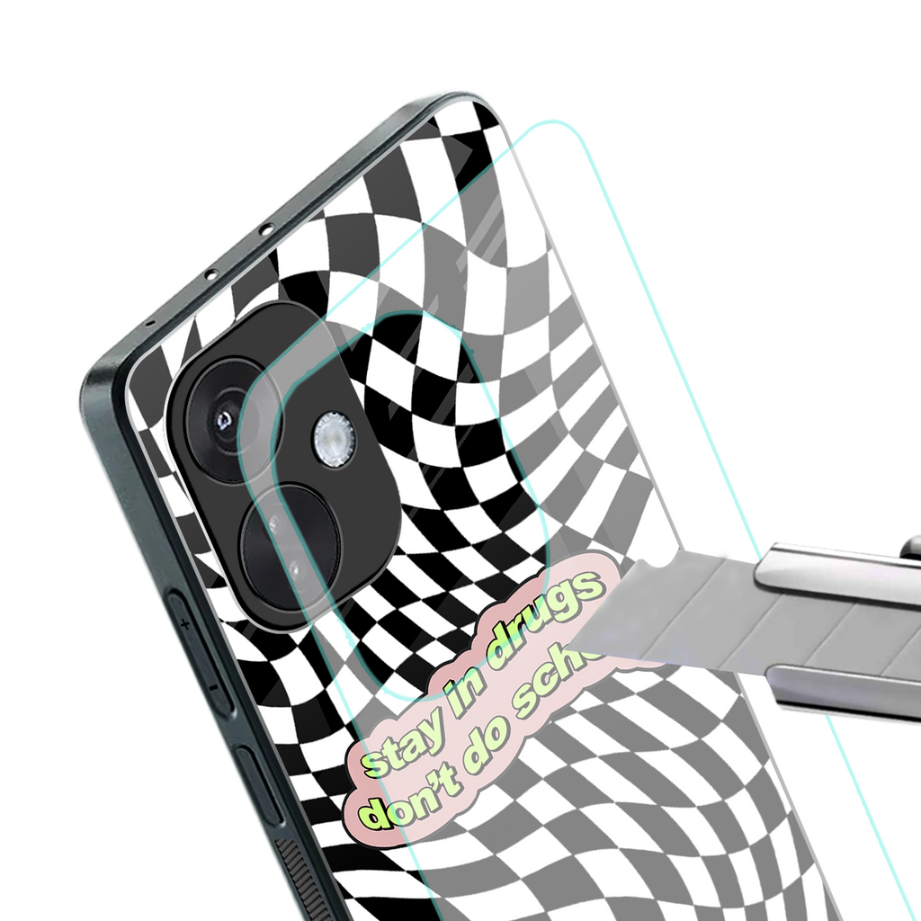 trippy high life back phone cover | glass case for oneplus nord ce 3