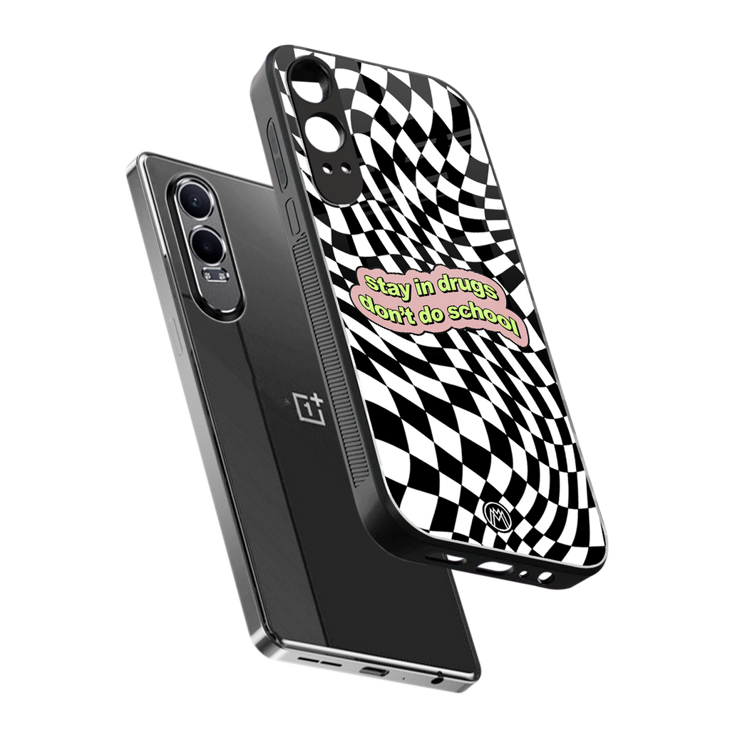trippy high life back phone cover | glass case for oneplus nord ce 4 lite
