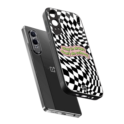 trippy high life back phone cover | glass case for oneplus nord ce 4 lite