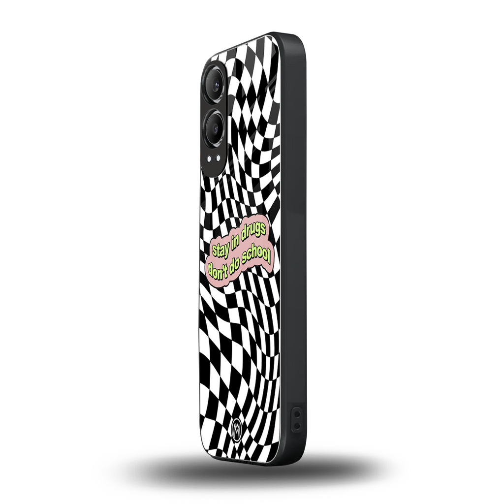 trippy high life back phone cover | glass case for oneplus nord ce 4 lite
