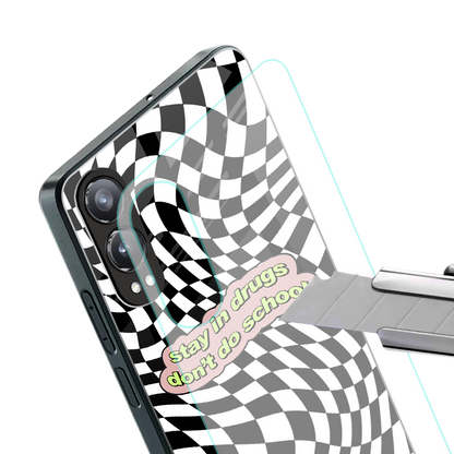 trippy high life back phone cover | glass case for oneplus nord ce 4 lite