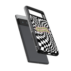 trippy high life back phone cover | glass case for google pixel 6 pro