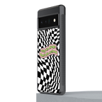 trippy high life back phone cover | glass case for google pixel 6 pro