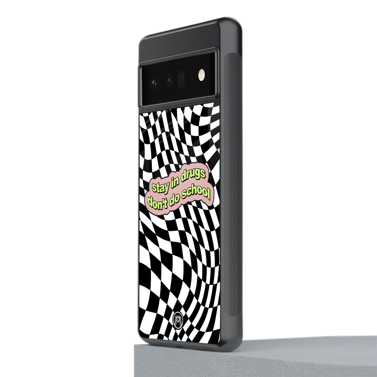 trippy high life back phone cover | glass case for google pixel 6 pro