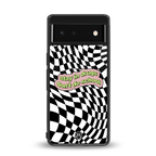trippy high life back phone cover | glass case for google pixel 6