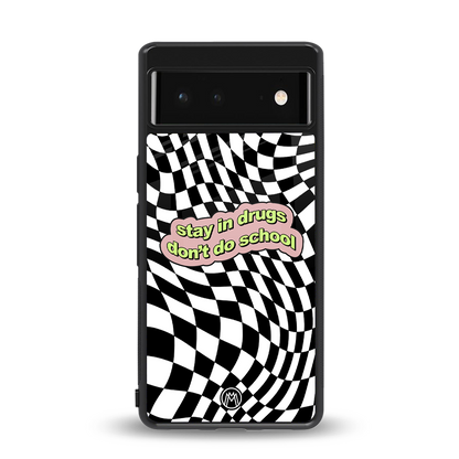 trippy high life back phone cover | glass case for Google Pixel 6A