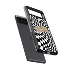 trippy high life back phone cover | glass case for google pixel 6