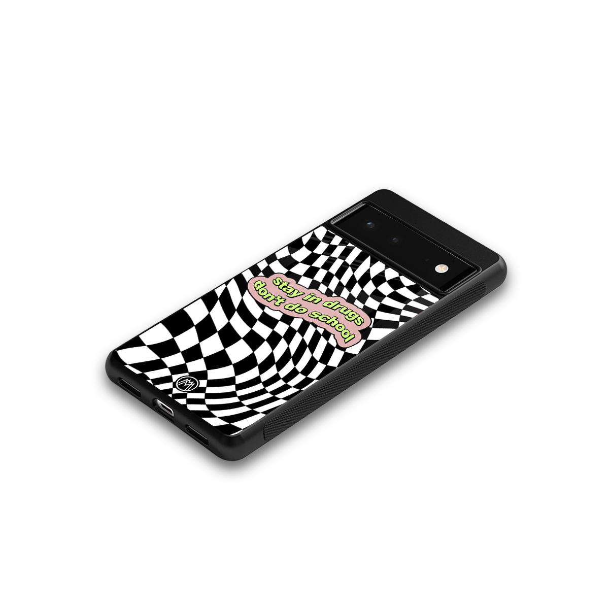 trippy high life back phone cover | glass case for google pixel 6
