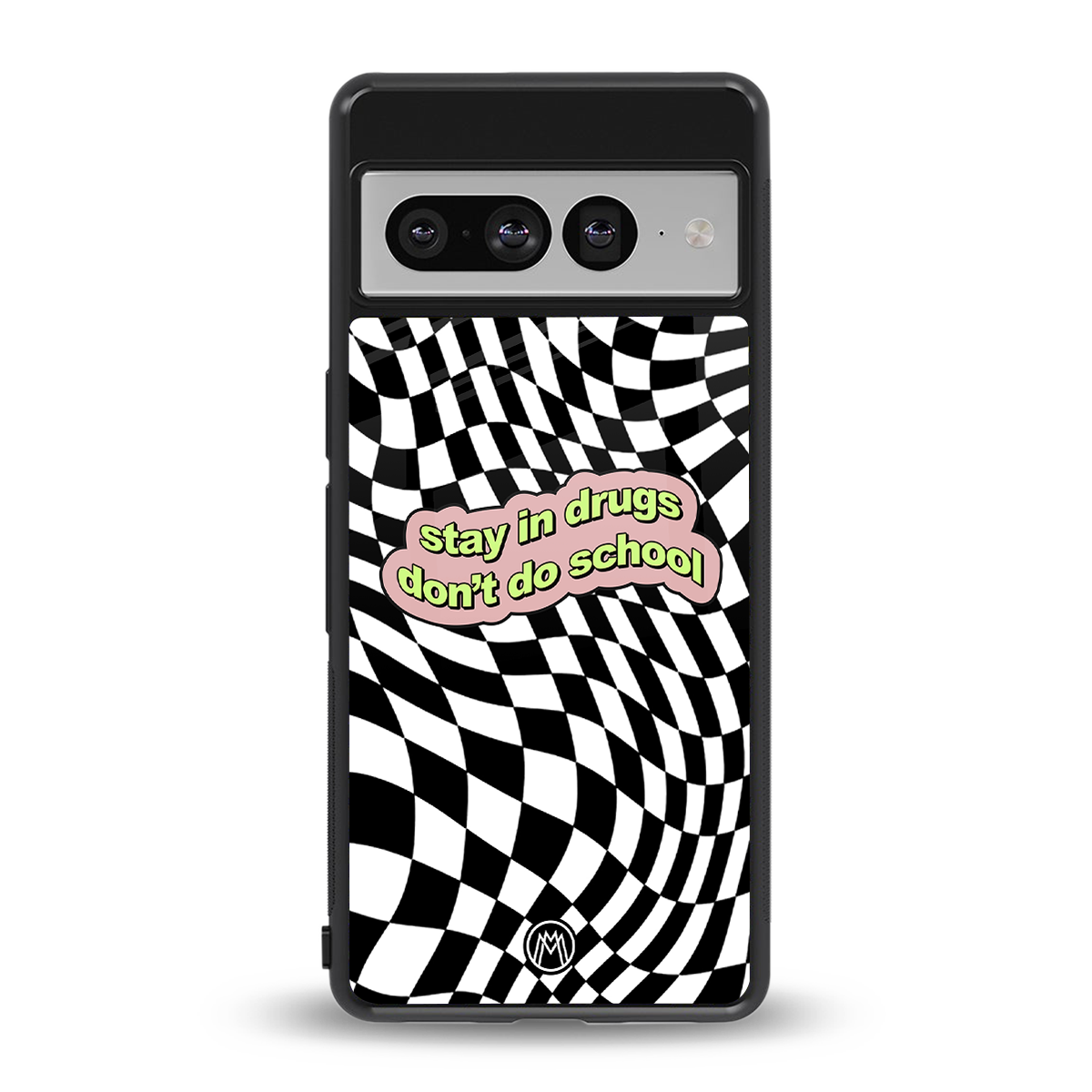trippy high life back phone cover | glass case for google pixel 7 pro