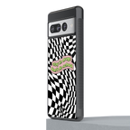 trippy high life back phone cover | glass case for google pixel 7 pro