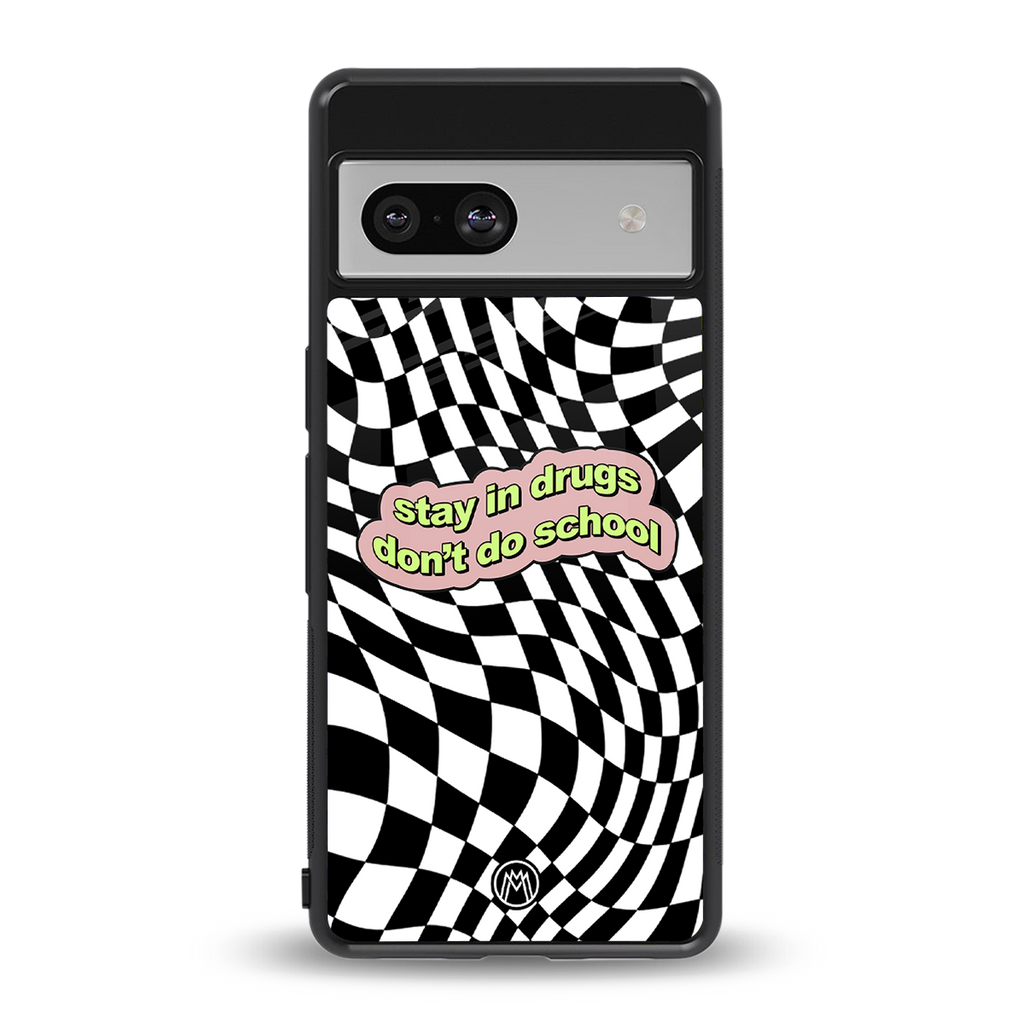 trippy high life back phone cover | glass case for Google Pixel 7