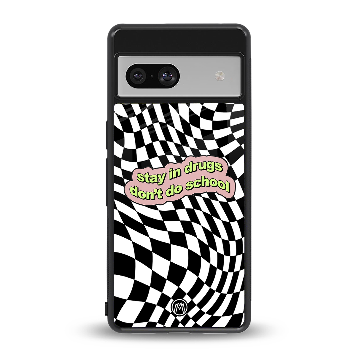 trippy high life back phone cover | glass case for Google Pixel 7A