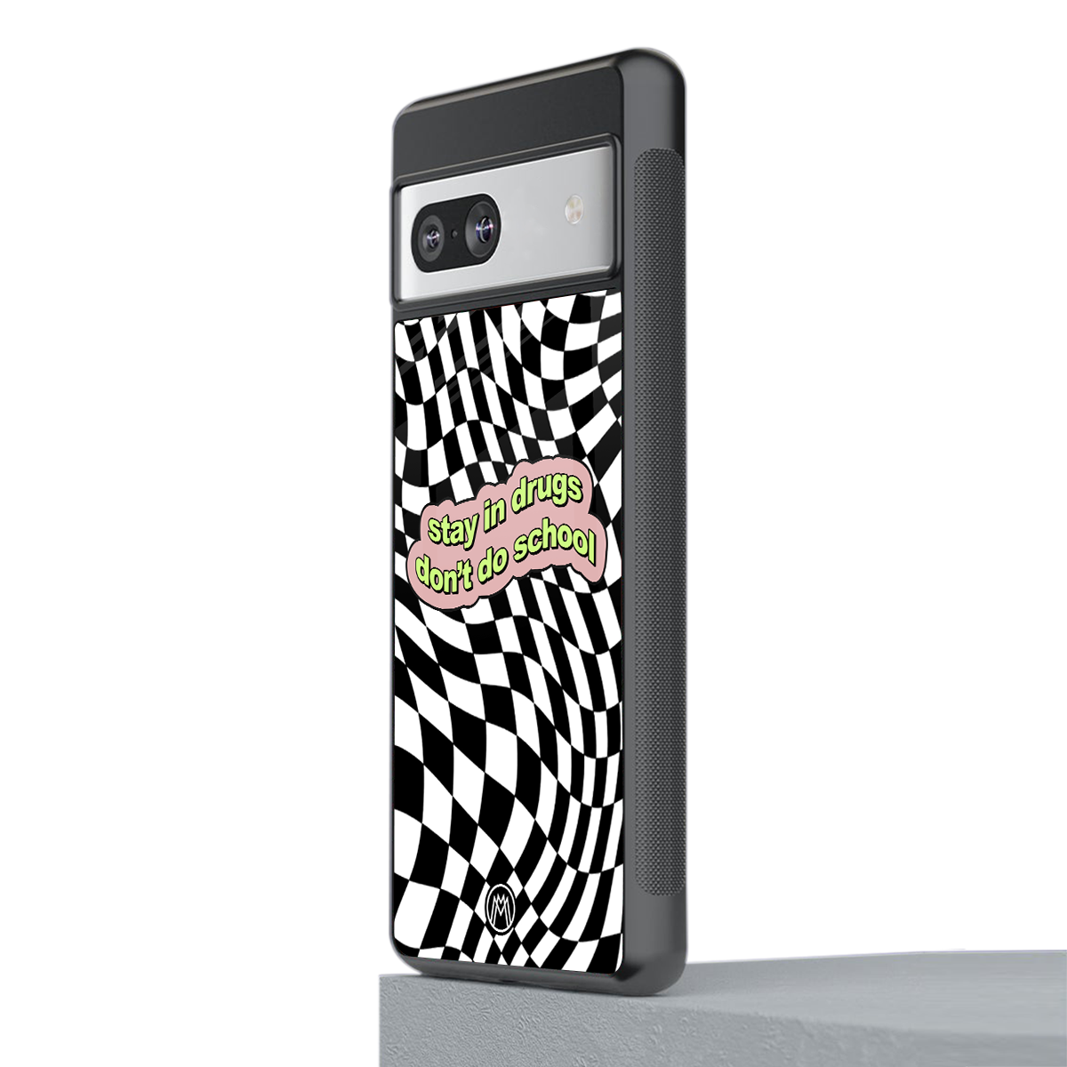 trippy high life back phone cover | glass case for Google Pixel 7A
