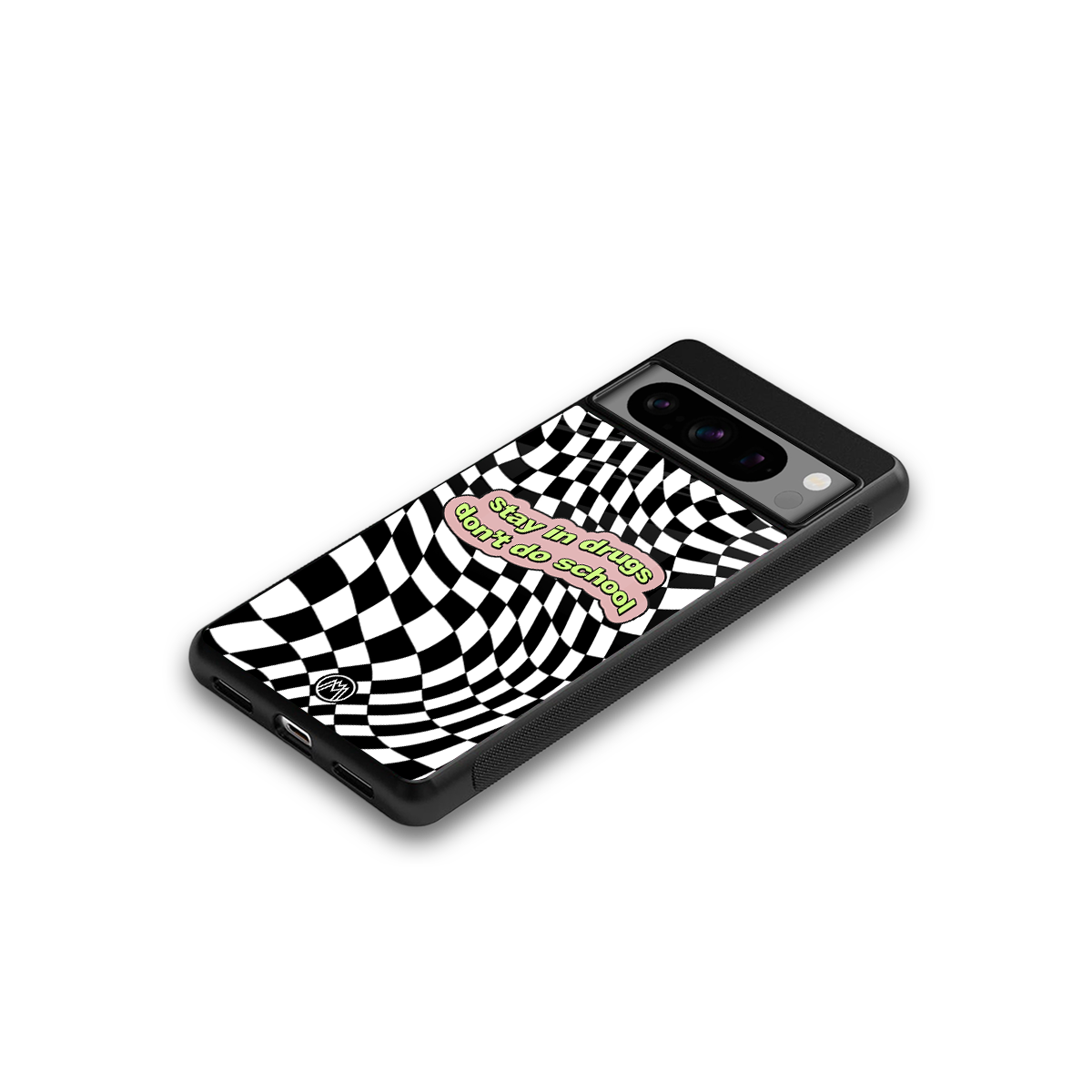 trippy high life back phone cover | glass case for google pixel 8 pro