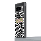 trippy high life back phone cover | glass case for google pixel 8 pro