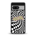 trippy high life back phone cover | glass case for Google Pixel 8