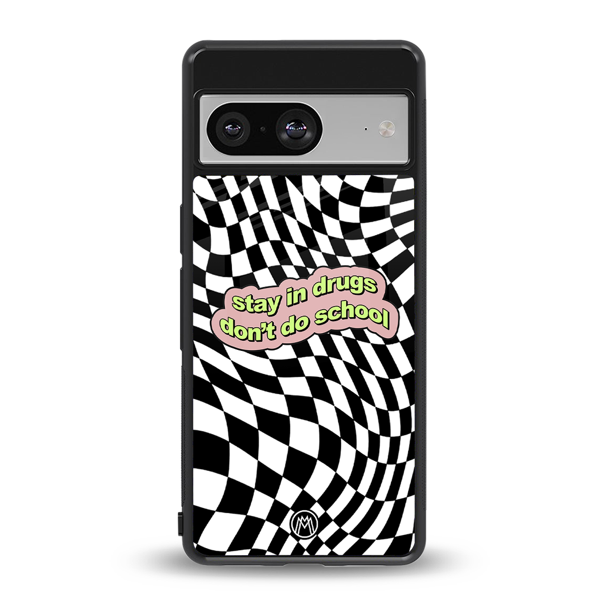 trippy high life back phone cover | glass case for Google Pixel 8