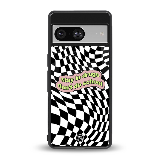 trippy high life back phone cover | glass case for Google Pixel 8