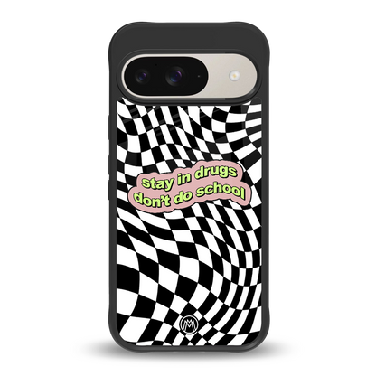 trippy high life back phone cover | glass case for google pixel 9