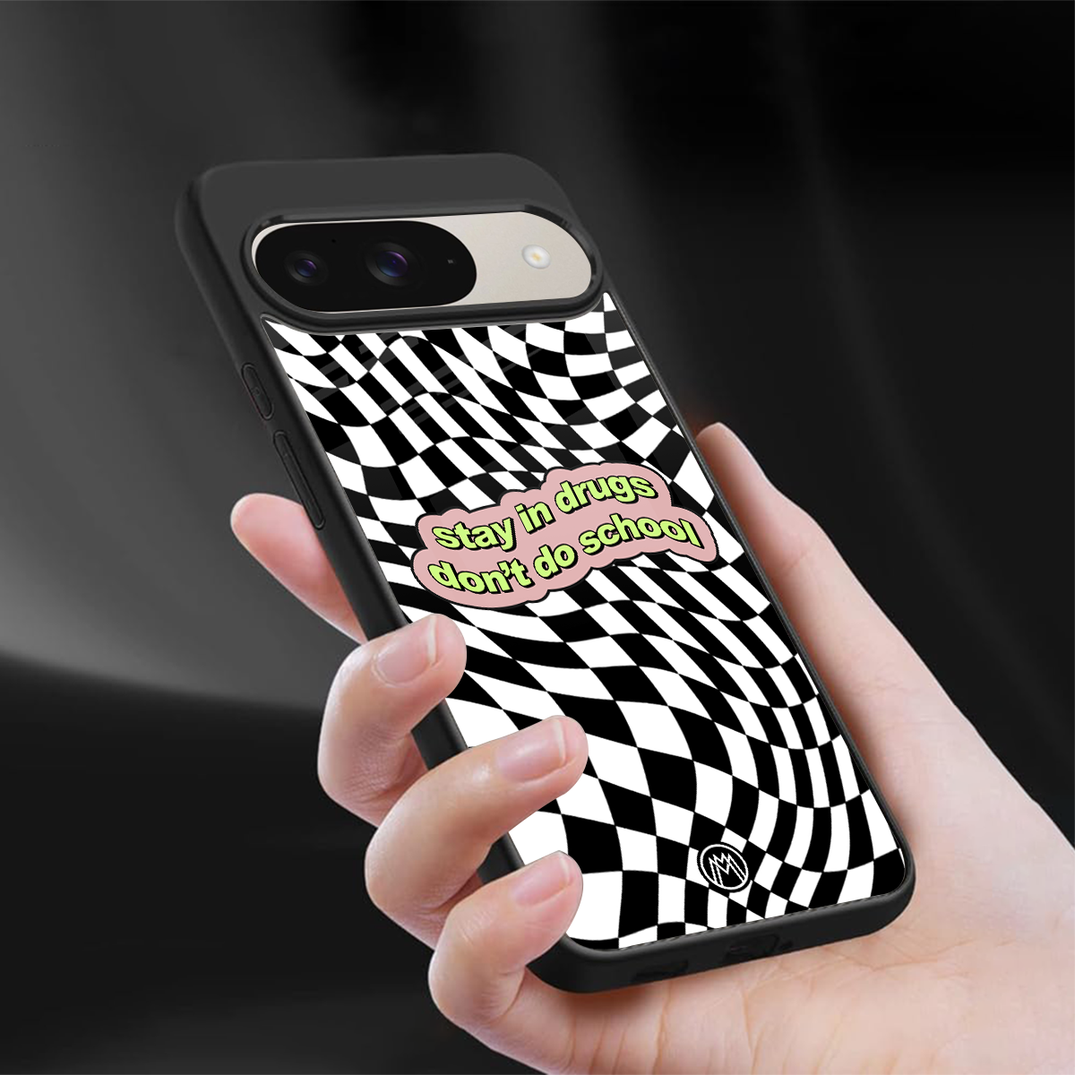 trippy high life back phone cover | glass case for google pixel 9