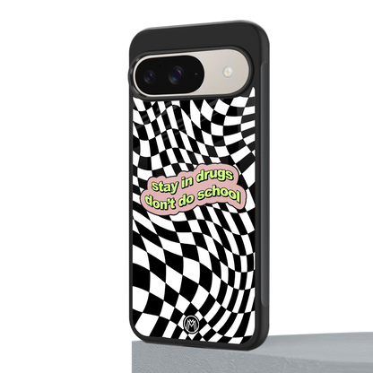 trippy high life back phone cover | glass case for google pixel 9