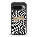 trippy high life back phone cover | glass case for google pixel 9 pro