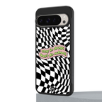 trippy high life back phone cover | glass case for google pixel 9 pro