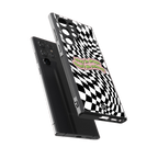 trippy high life back phone cover | glass case for samsung galaxy s23 ultra