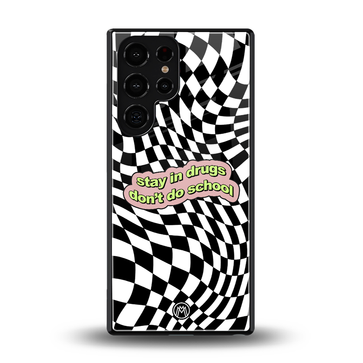 trippy high life back phone cover | glass case for samsung galaxy s25 ultra