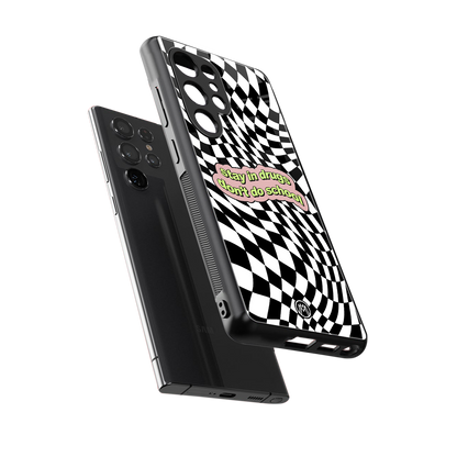trippy high life back phone cover | glass case for samsung galaxy s25 ultra