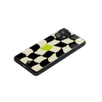 trippy pastel checks back phone cover | glass case for nothing phone 1