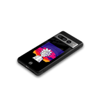 trippy rick sanchez back phone cover | glass case for google pixel 7 pro