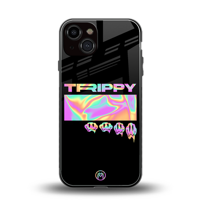 trippy trippy back phone cover | glass case for iphone 13