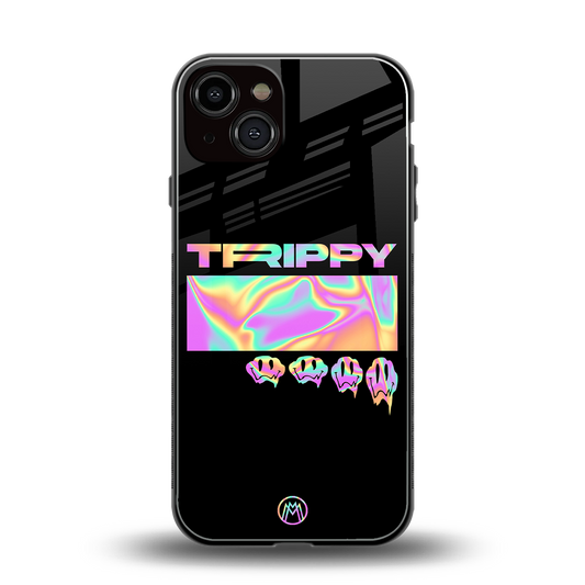 trippy trippy back phone cover | glass case for iphone 13
