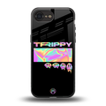 trippy trippy back phone cover | glass case for iphone 16e