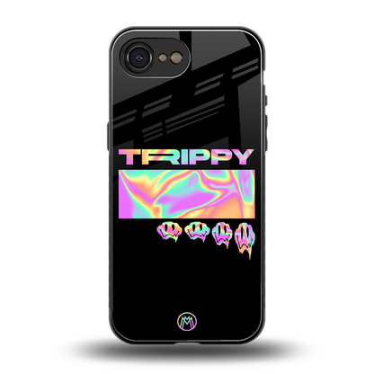 trippy trippy back phone cover | glass case for iphone 16e