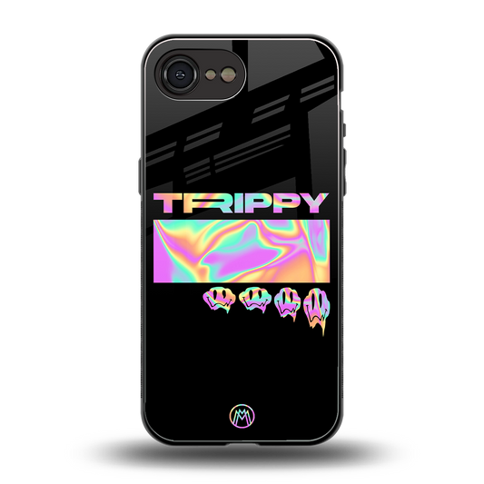 trippy trippy back phone cover | glass case for iphone 16e