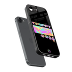 trippy trippy back phone cover | glass case for iphone 16e