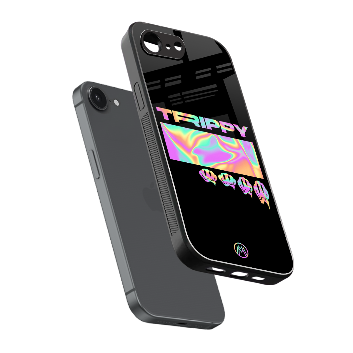 trippy trippy back phone cover | glass case for iphone 16e