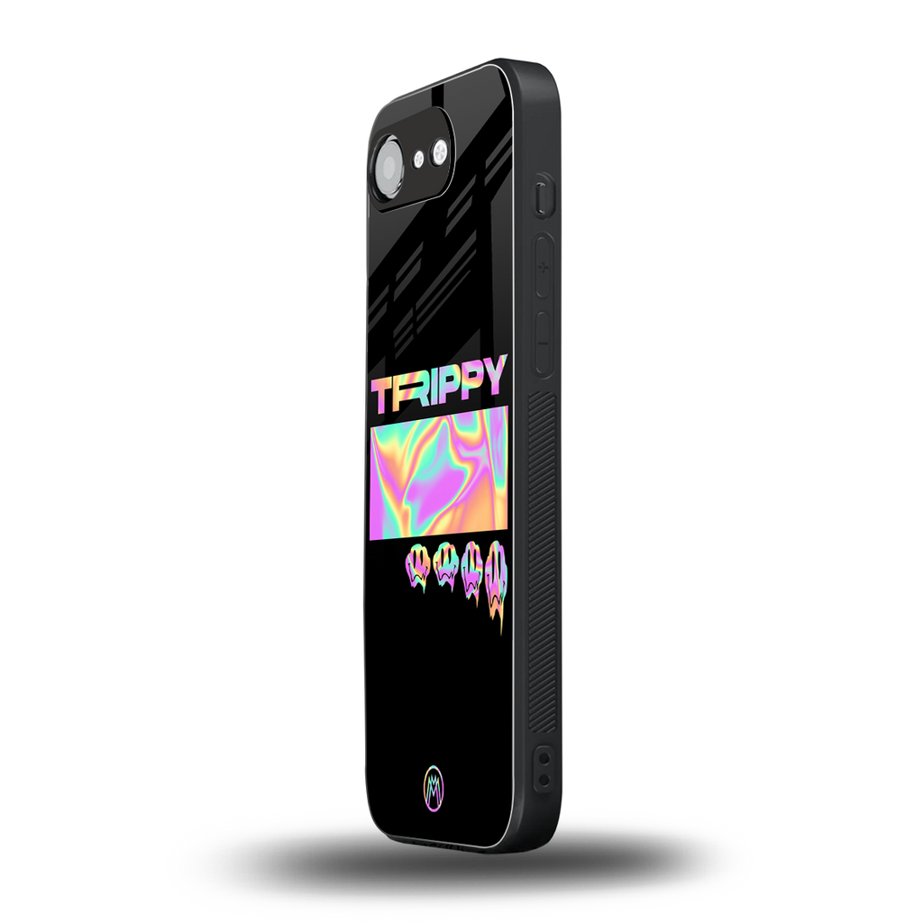 trippy trippy back phone cover | glass case for iphone 16e