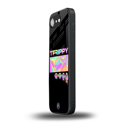 trippy trippy back phone cover | glass case for iphone 16e
