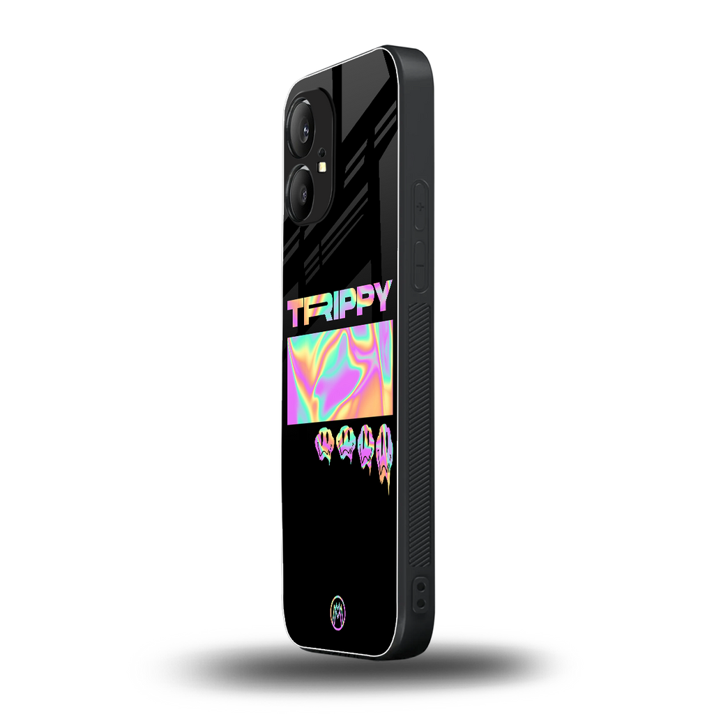 trippy trippy back phone cover | glass case for nothing phone 1