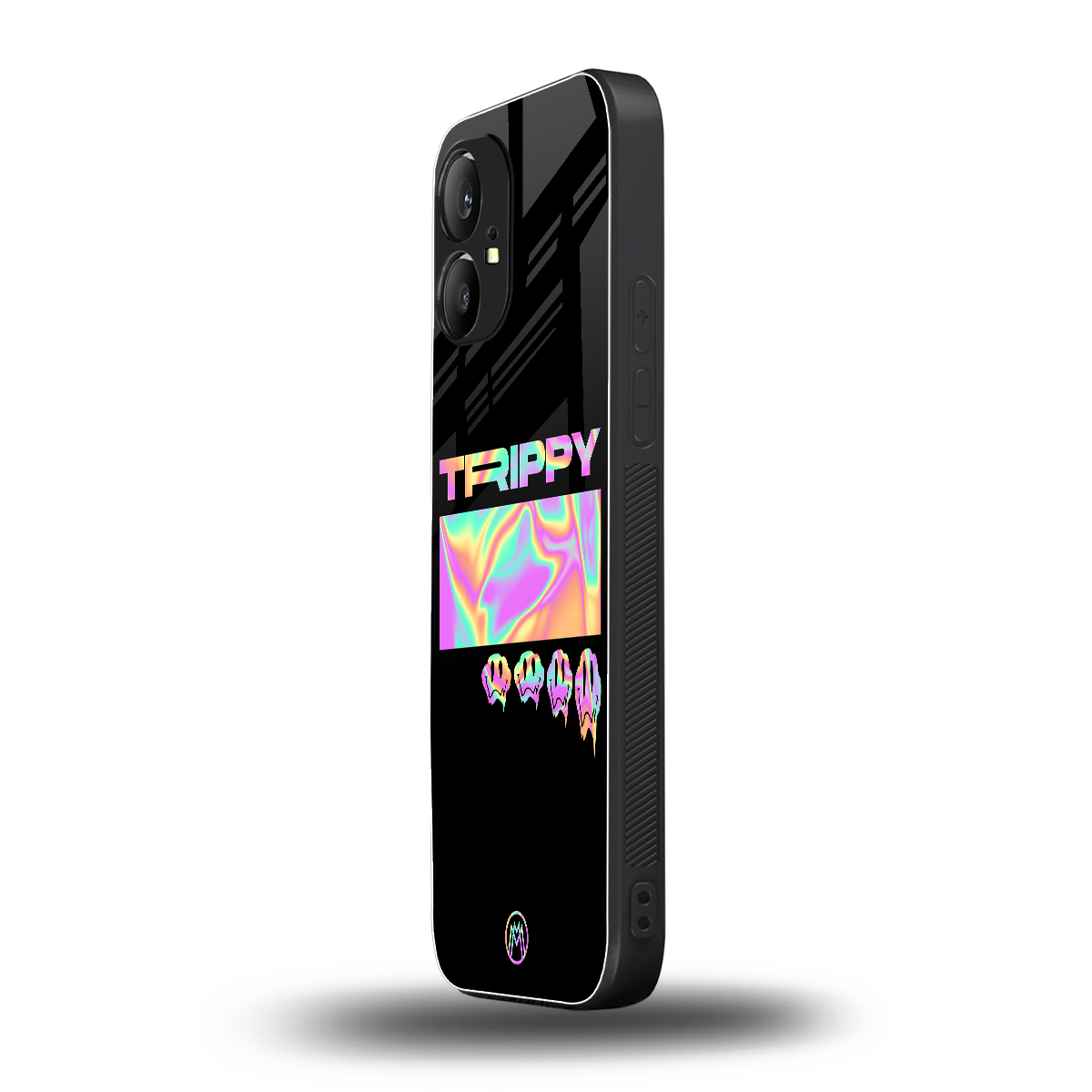 trippy trippy back phone cover | glass case for nothing phone 1