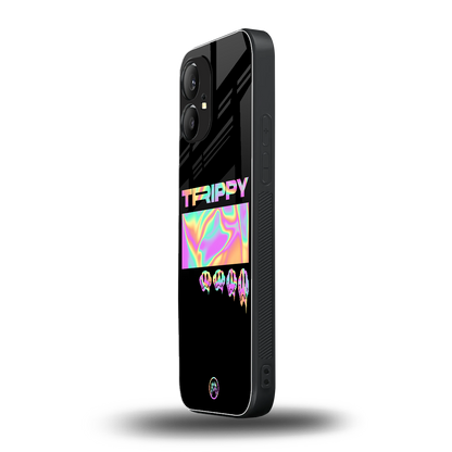 trippy trippy back phone cover | glass case for nothing phone 1