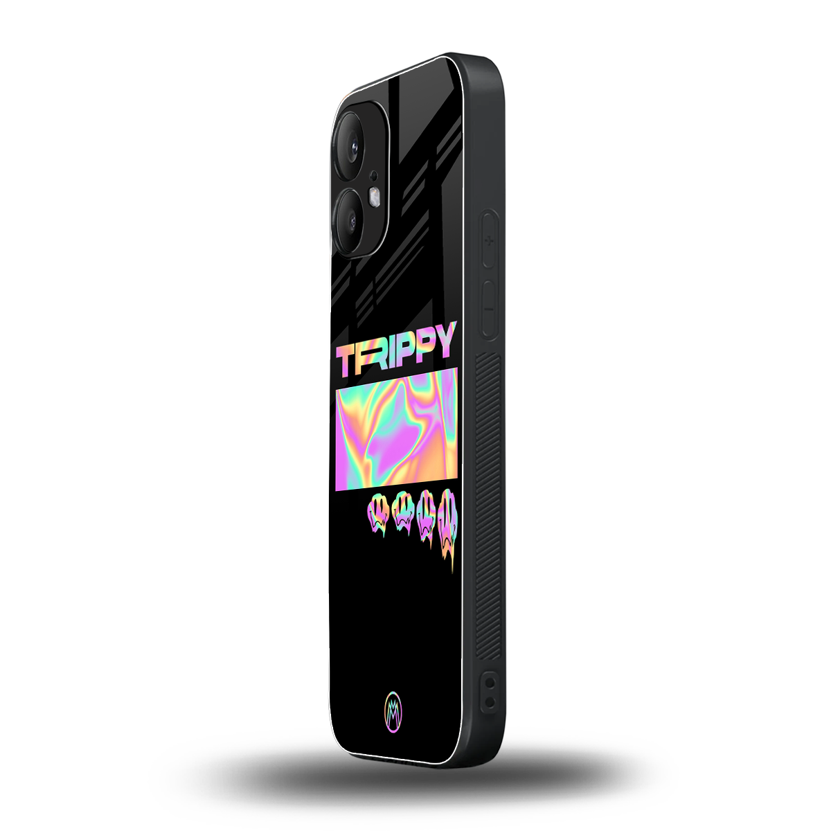 trippy trippy back phone cover | glass case for nothing phone 2