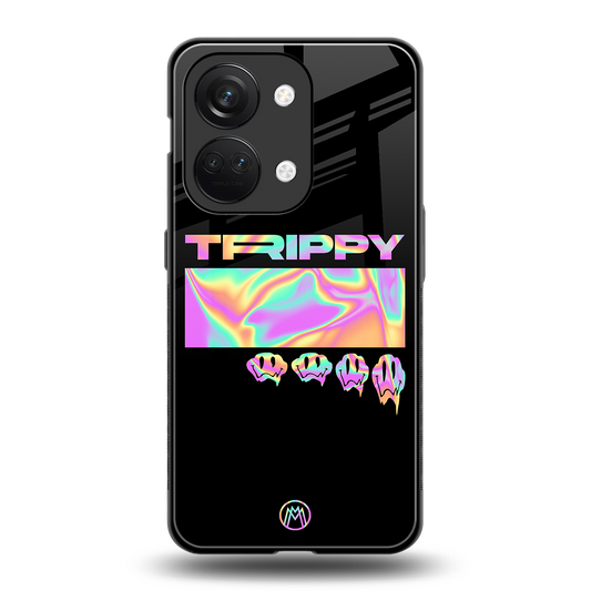 trippy trippy back phone cover | glass case for oneplus nord 3