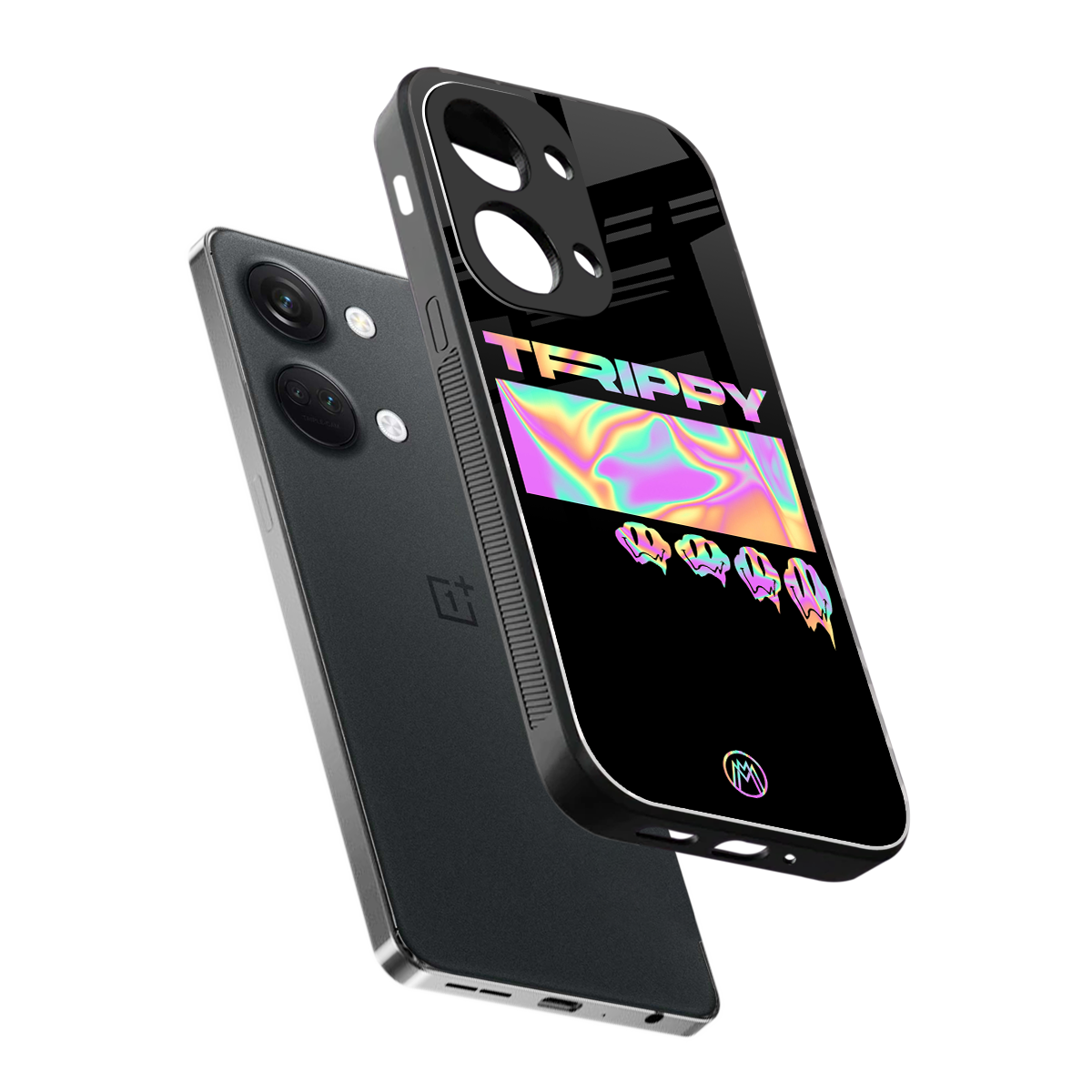 trippy trippy back phone cover | glass case for oneplus nord 3