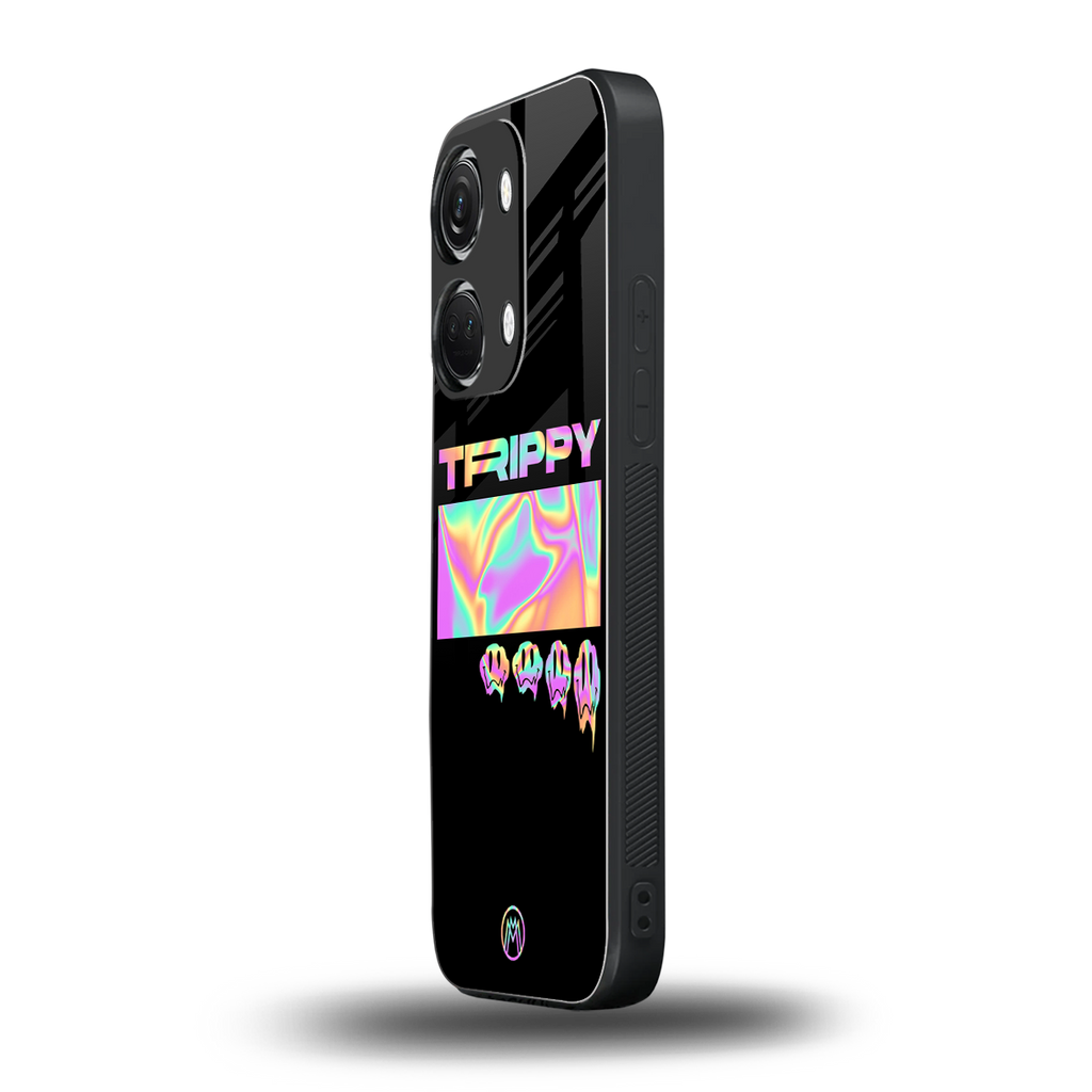 trippy trippy back phone cover | glass case for oneplus nord 3